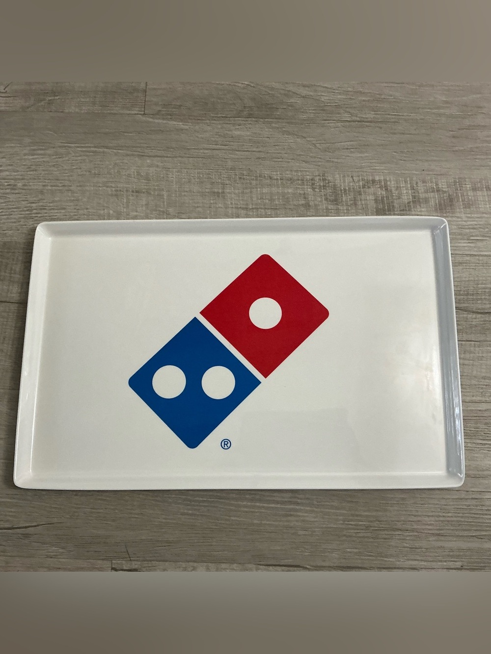 Vintage Domino’s Pizza Large Melamine Serving Tray 19” x 12”